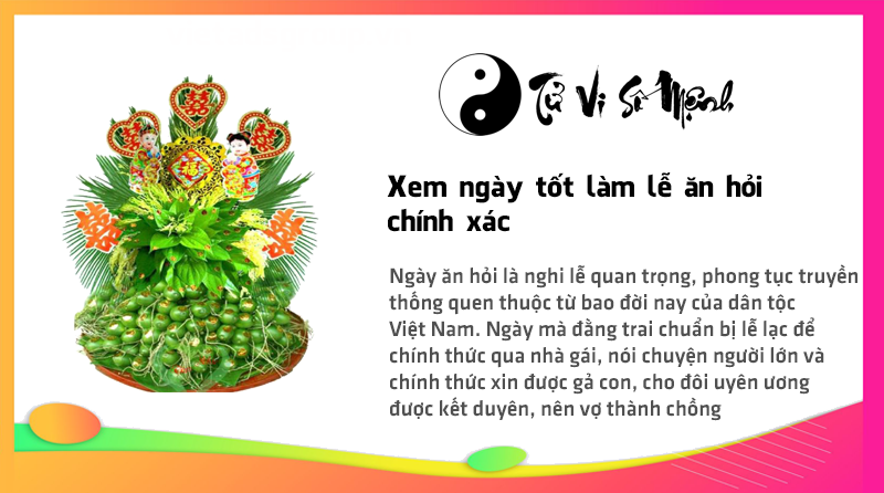 Xem ngày tốt làm lễ ăn hỏi chính xác