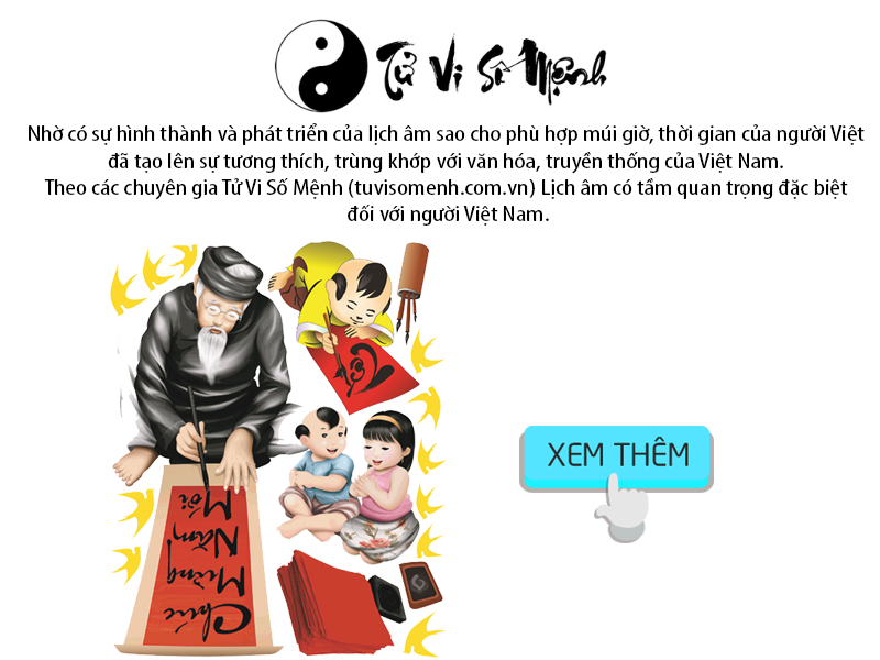 Sự quan trọng của lịch âm với người Việt Nam